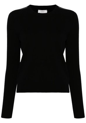 Peserico Punto Luce-chain sweater - Black