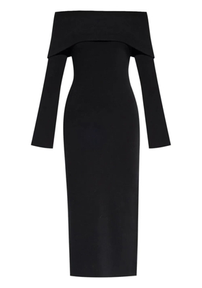 By Malene Birger off-shoulder maxi dress - Black