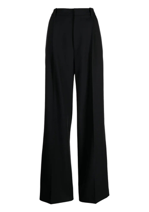 Plan C wool tailored trousers - Black