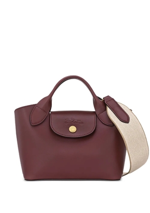 Longchamp Épure XS logo-embossed tote bag - Red