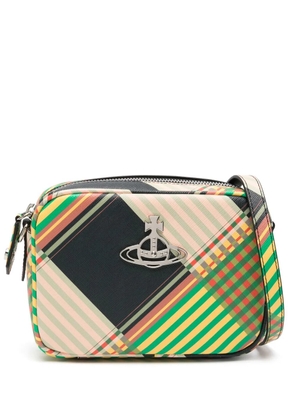 Vivienne Westwood Orb-plaque cross body bag - Yellow