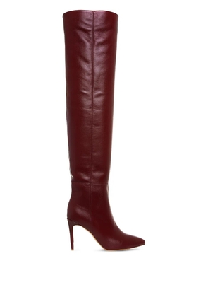 GINISSIMA 95mm Milana thigh-high boots - Red