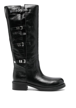 Michael Michael Kors 44mm Darrington leather boots - Black