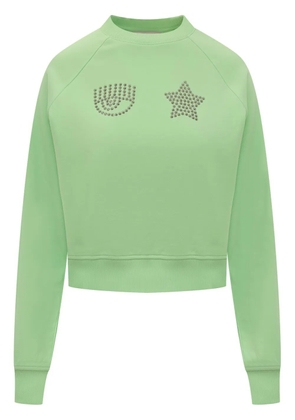Chiara Ferragni Eye Star 310 sweatshirt - Green