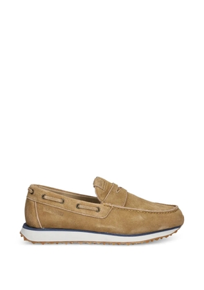 Napapijri Shard suede loafers - Brown
