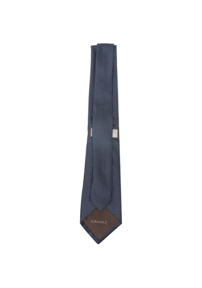 Canali patterned tie - Blue
