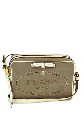 Prada Pre-Owned canvas cross body bag - Neutrals