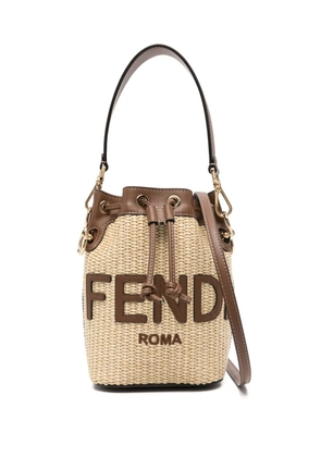 FENDI mini Mon Tresor bucket bag - Neutrals
