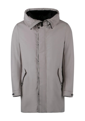 Moorer Alibrando parka coat - Grey