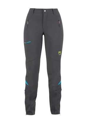 KARPOS zip-pockets panel sport track pants - Grey