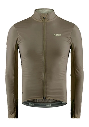 Pedaled Alpha® high-neck long-sleeve jacket - Green