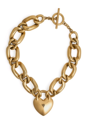 Patou Heart chain necklace - Gold