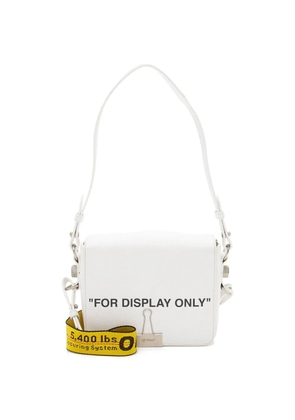 Off-White Pre-Owned Binder Clip leather shoulder bag