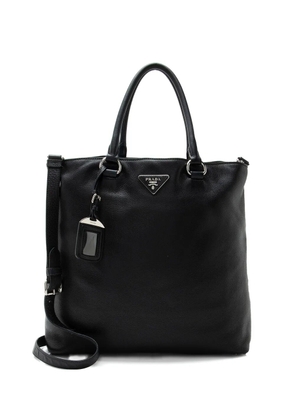 Prada Pre-Owned leather tote bag - Black