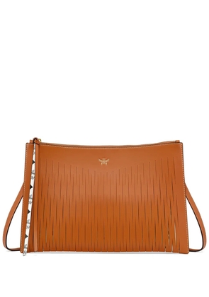 MCM medium Aren clutch bag - Brown