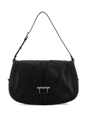 Alexander McQueen large T-bar messenger bag - Black