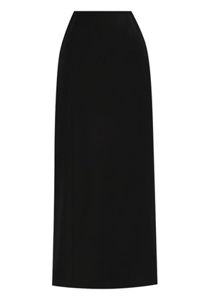 Balenciaga wool maxi skirt - Black