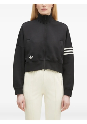 adidas Neuclassics 3-stripe zip-up sweatshirt - Black