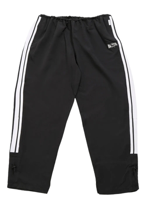 PROTOTYPES striped straight-leg trousers - Black