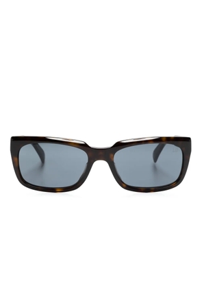 Dunhill rectangle-frame sunglasses - Brown