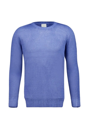120% Lino long-sleeve sweater - Blue