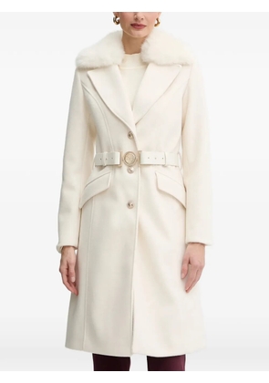 GUESS USA belted coat - White
