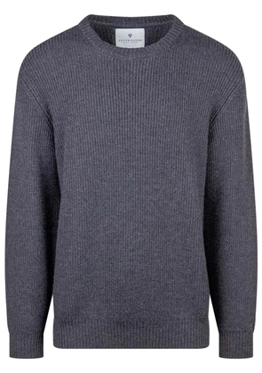 SEVEN GAUGE ribbed knit jumper - Grey