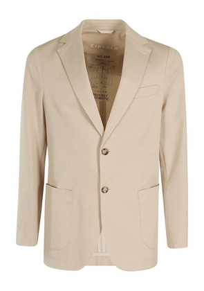 Circolo 1901 cotton blazer - Neutrals