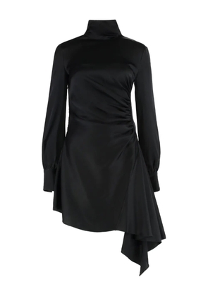 Les Filles d'Eva ruffled high-collar mini dress - Black