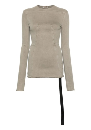 Rick Owens DRKSHDW Edfu denim top - Grey