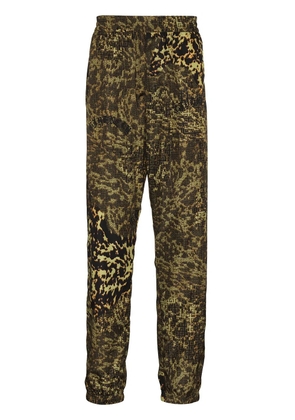Givenchy 4G animal-print track pants - Brown