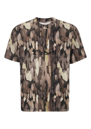 ROA Bark t-shirt - Brown