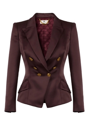 Elisabetta Franchi double-breasted blazer - Brown
