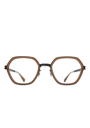 Mykita Solene geometric-frame glasses - Black