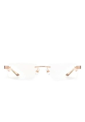 Maybach eyewear The Artist III square-frame glasses - Pink
