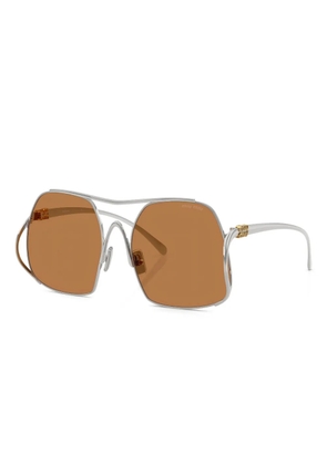 Miu Miu Eyewear pilot-frame sunglasses - Silver
