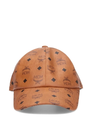 MCM Visetos monogram baseball cap - Brown