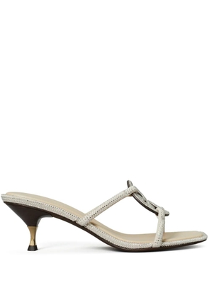 Tory Burch Miller 55mm kitten-heel sandals - Neutrals
