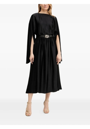 GUESS USA split-sleeve midi dress - Black