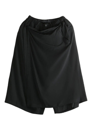 Yohji Yamamoto wrap trousers - Black