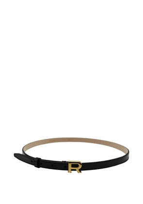 Rochas logo-buckle belt - Black