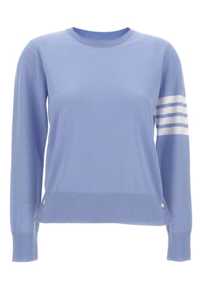 Thom Browne crew-neck wool sweater - Blue