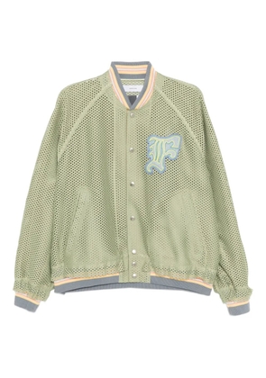 Facetasm logo-embroidered jacket - Green