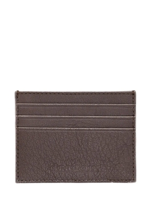 DRAGON DIFFUSION woven leather cardholder - Brown