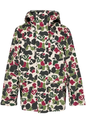 Billionaire Boys Club logo-appliqué hooded jacket - Green