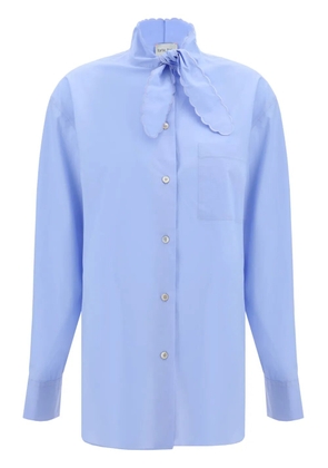 Forte Forte tie-fastening shirt - Blue