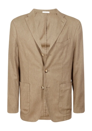 Boglioli three-button patch-pocket blazer - Brown