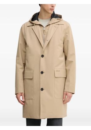 Mackage Mathias hooded buttoned coat - Neutrals