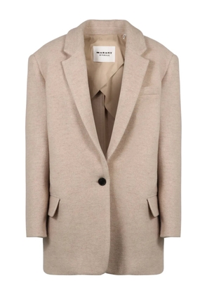MARANT ÉTOILE single-breasted blazer - Neutrals