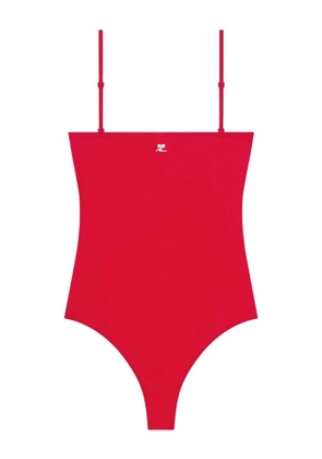 Courrèges Heritage swimsuit - Red